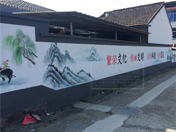 墻繪對鄉村改造的優勢