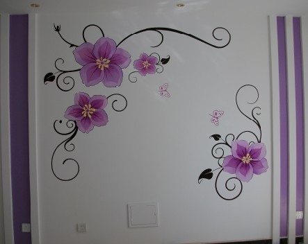 墻體彩繪的做法