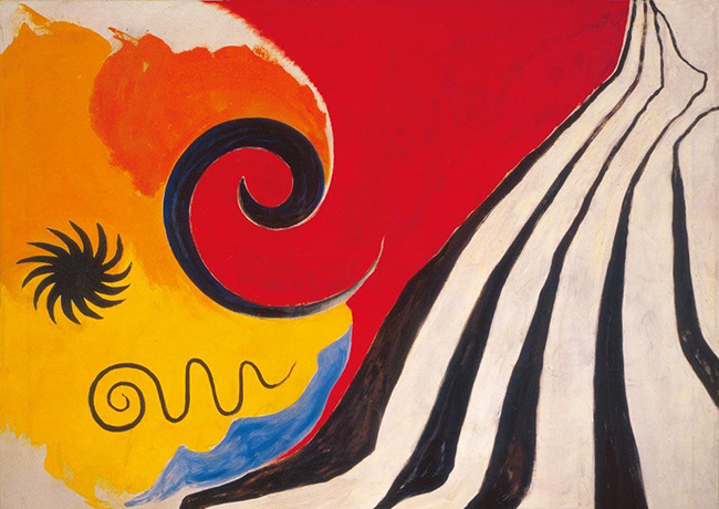 抽象畫它的繪畫方式是讓人百思不得其解的畫法