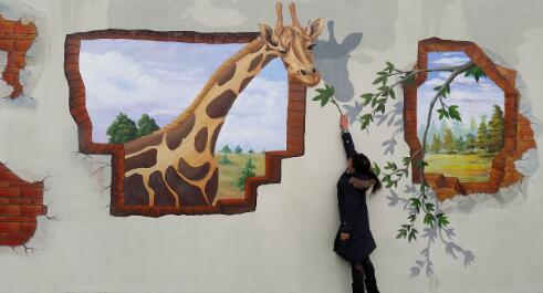 如何區(qū)分3D手繪墻與手繪墻呢？