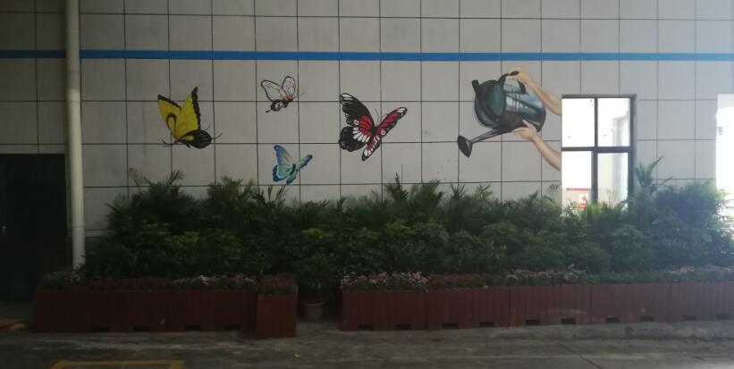 南昌幼兒園彩繪墻畫,南昌彩繪墻畫,南昌涂鴉墻幼兒園,南昌戶外墻體噴繪廣告