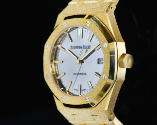 皇家橡樹繫列霜金腕錶Carolina Bucci限量版